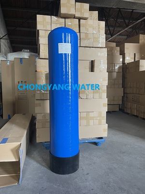 Logement de filtre de FRP de membrane de RO de Frp de 1 pouce pour le charbon actif moyen multi d'adoucissant de filtre