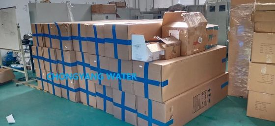 Logement de filtre de FRP de membrane de RO de Frp de 1 pouce pour le charbon actif moyen multi d'adoucissant de filtre