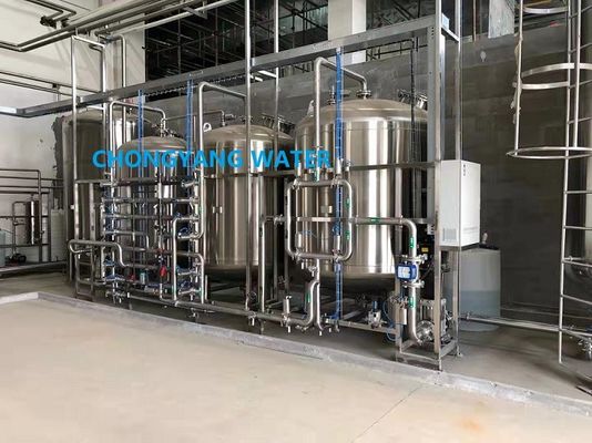 Système d'eau en acier inoxydable 500LPH Système d'eau Pharma