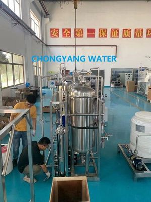 Système d'eau en acier inoxydable 500LPH Système d'eau Pharma