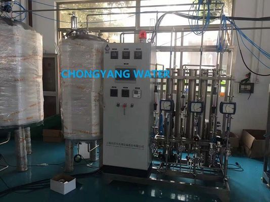 Purification à hautes températures de l'eau de système d'eau d'EDI d'osmose d'inversion dans l'industrie pharmaceutique
