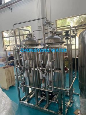Purification à hautes températures de l'eau de système d'eau d'EDI d'osmose d'inversion dans l'industrie pharmaceutique