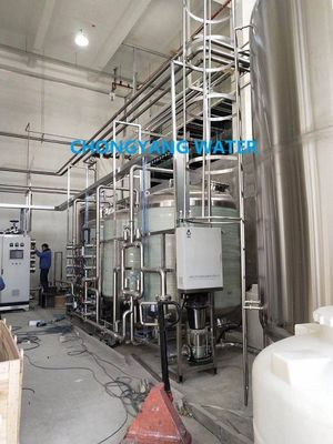 L'eau distillée d'hôpital de systèmes médicaux de purification d'eau de GMP CGMP faisant la machine