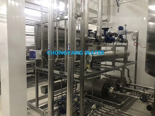 SS304 316L Systèmes de purification de l'eau pharmaceutique usine de traitement 100CFU/Ml