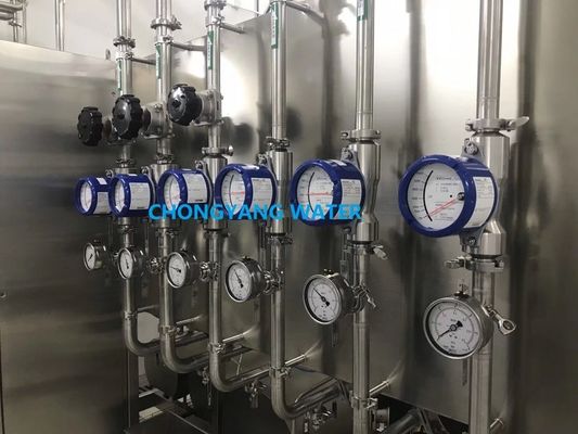 SS304 316L Systèmes de purification de l'eau pharmaceutique usine de traitement 100CFU/Ml