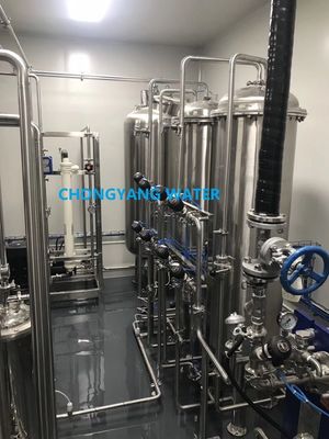 Échangeur de chaleur Ultrapure usine de traitement des effluents pharmaceutiques