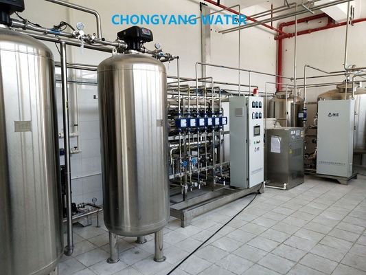 Installation de purification de l'eau du système d'eau industriel Ro Pharma avec purification par filtre