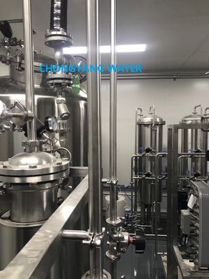 Double osmose d'inversion de circuit d'eau de Pharma d'étapes dans l'industrie pharmaceutique