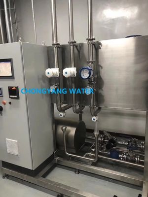 Acier inoxydable 304 de circuit de refroidissement d'EDI WFI Pharma 316 système de traitement de l'eau dans l'industrie pharmaceutique