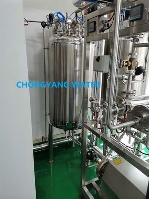 Systèmes médicaux de purification de l'eau de Ss304 316 avec le traitement de l'eau UV de module d'Edi de système de RO