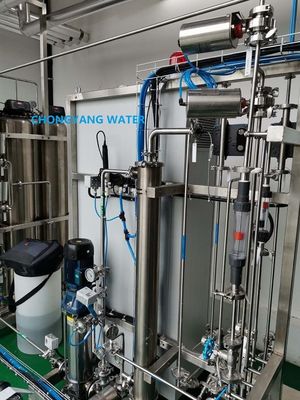 Système d'eau pharmaceutique de petite taille usine de traitement des eaux pharmaceutiques GMP FDA