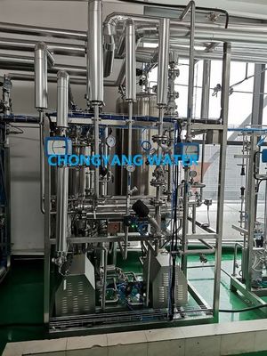 Système d'eau pharmaceutique de petite taille usine de traitement des eaux pharmaceutiques GMP FDA
