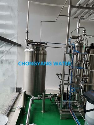 Pur stérilisez le processus pharmaceutique de traitement de l'eau de RO de double de circuit de refroidissement de Pharma