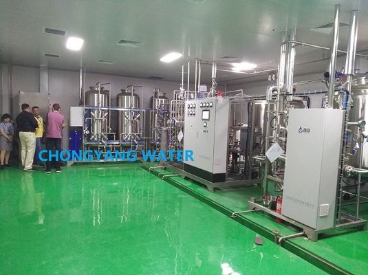 CEDI a déminéralisé le système de filtre à eau de Ro d'usine de traitement de l'eau dans l'industrie pharmaceutique