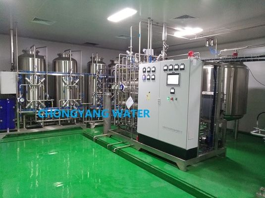 CEDI a déminéralisé le système de filtre à eau de Ro d'usine de traitement de l'eau dans l'industrie pharmaceutique