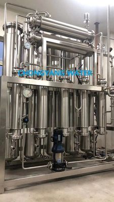 Équipement de distillation de l'eau de machine d'eau distillée de Pharma pour l'eau pour l'injection