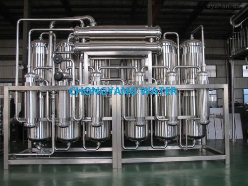 Installation de distillation multi-colonnes cinq médullaires à distillation multi-effets pour le vrac
