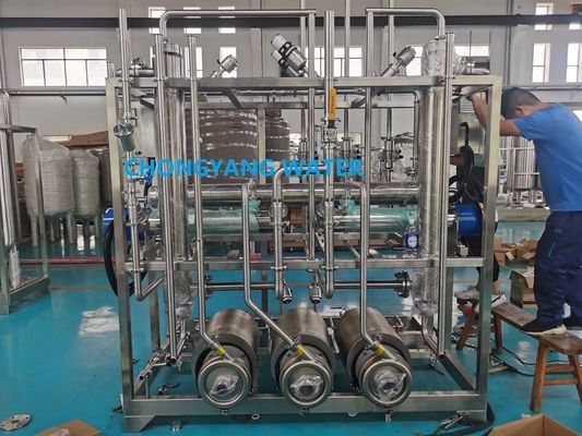 Destilateur d'eau en acier inoxydable pour machine de fabrication d'eau distillée par injection