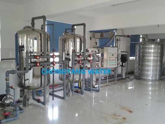 Eau pure de système de filtre à eau d'osmose d'inversion de grande capacité faisant la machine R O usine