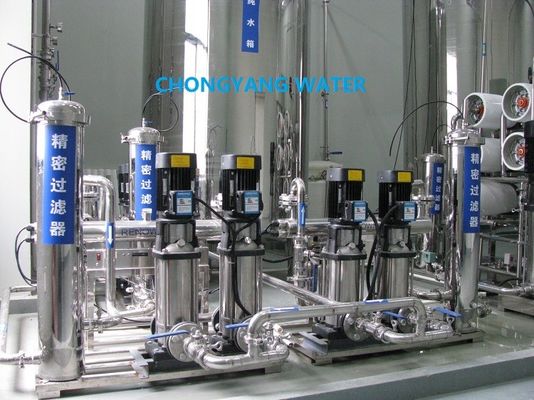 Traitement de l'eau par osmose inverse à double rotation unique dans l'industrie des boissons