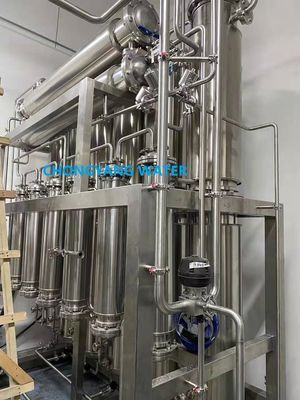 Dialyse multi pharmaceutique de machine de Ro de WFI d'équipement d'eau distillée d'effet