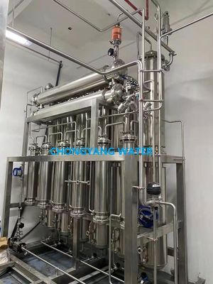 Dialyse multi pharmaceutique de machine de Ro de WFI d'équipement d'eau distillée d'effet