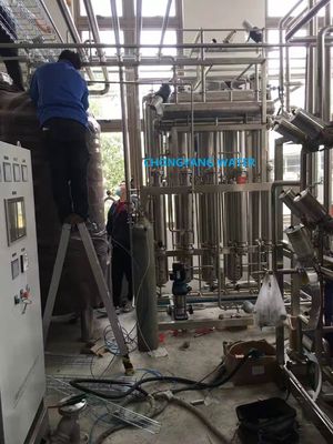 Dialyse multi pharmaceutique de machine de Ro de WFI d'équipement d'eau distillée d'effet