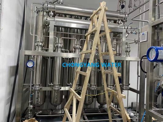 Installation de distillation à vapeur à plusieurs colonnes Machine industrielle à eau distillée
