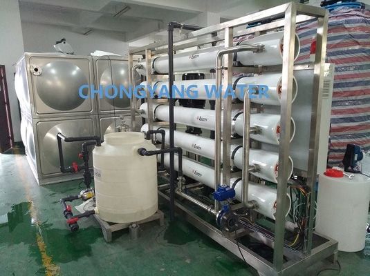 Machine durable de l'eau d'osmose d'inversion d'UPVC d'usine industrielle de RO de la CE d'OIN