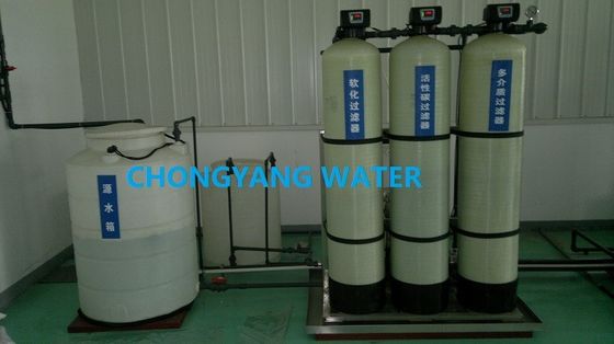 Projet clé en main rinçant la machine commerciale de purification de l'eau d'usine de traitement de l'eau de RO industrielle
