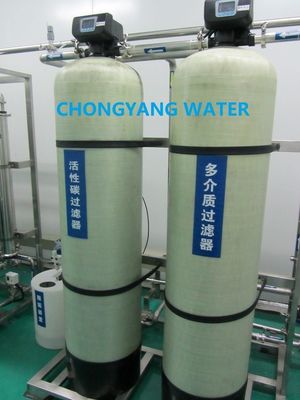 Projet clé en main rinçant la machine commerciale de purification de l'eau d'usine de traitement de l'eau de RO industrielle