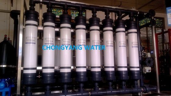 Usine de traitement de l'eau d'ultrafiltration de système de membrane d'ultra-filtration d'OIN pour l'eau minérale