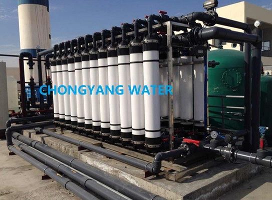 Usine automatique d'ultrafiltration d'acier inoxydable de système de membrane de filtre à eau d'ultrafiltration d'UPVC