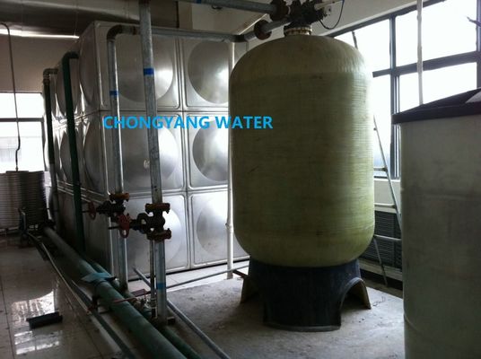 Système de traitement de l'eau d'alimentation pour chaudière en acier au carbone avec pompe CNP Grundfos