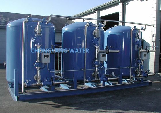 Systèmes de traitement d'eau d'alimentation de chaudière de grande capacité FRP UPVC eau d'alimentation de chaudière d'osmose d'inversion d'acier inoxydable