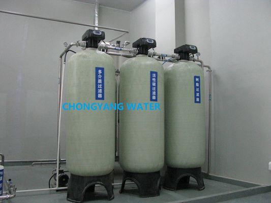 FRP RO Membrane Housing Boiler Système de traitement de l'eau d'alimentation AC 220V 380V