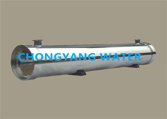 Membrane de RO d'acier inoxydable de 8 pouces logeant 4021 logement de filtre de cartouche de 4040 solides solubles