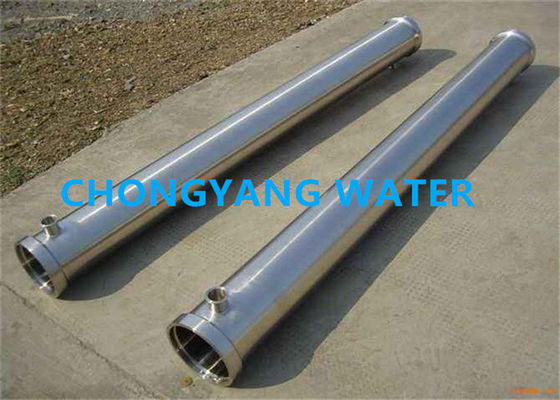 Membrane de RO d'acier inoxydable de 8 pouces logeant 4021 logement de filtre de cartouche de 4040 solides solubles