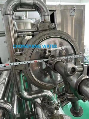 Récipient à pression d'acier inoxydable de membrane de logement de membrane de RO d'acier inoxydable de bride d'extrémité de 4&quot;