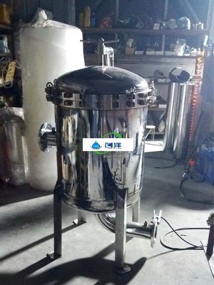 Filtre en acier inoxydable de haute précision Filtre à cartouche multi-filtre avec joint plat de laveuse à anneau O