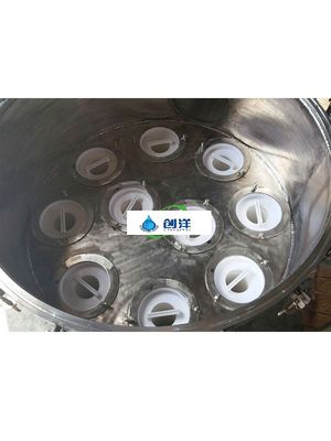 Filtre en acier inoxydable de haute précision Filtre à cartouche multi-filtre avec joint plat de laveuse à anneau O