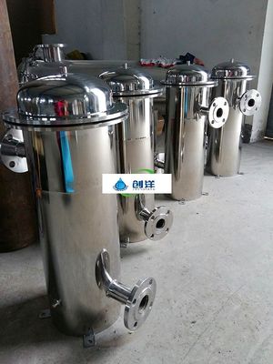 Filtre de poche de sac de logement de filtre d'acier inoxydable d'ASTM 304 316L pour la filtration de l'eau industrielle