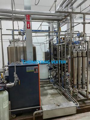 Traitement de l'eau de Ro purifiée Distribution et stockage pour le stockage industriel de l'eau