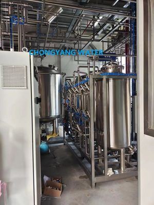 Traitement de l'eau de Ro purifiée Distribution et stockage pour le stockage industriel de l'eau