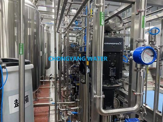 Usine de traitement de l'eau pharmaceutique avec technologie de désinfection à l'ozone
