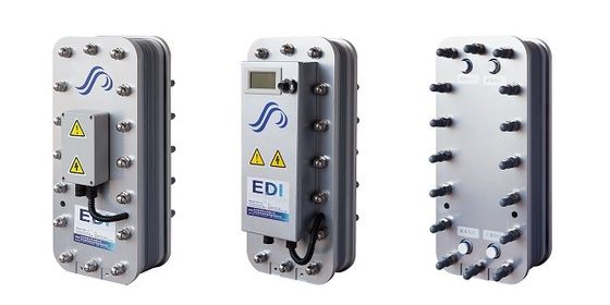 0.25T, 0.5T/H Module EDI industriel pour le système d'installation de purificateur d'eau