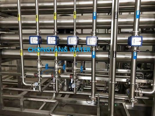 Système d'eau Pharma RO avec réservoir de stockage sanitaire SS316L