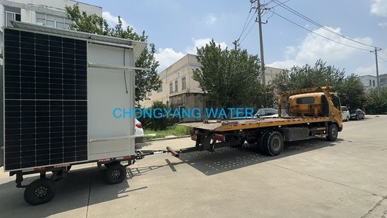 Un système mobile d'osmose inverse photovoltaïque solaire