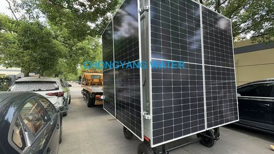 Un système mobile d'osmose inverse photovoltaïque solaire