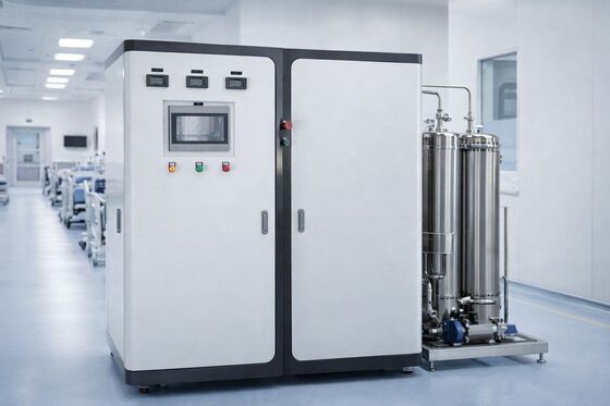 Technologie médicale de filtration de l'eau de systèmes de purification d'eau de RO EDI pour 100LPH médical